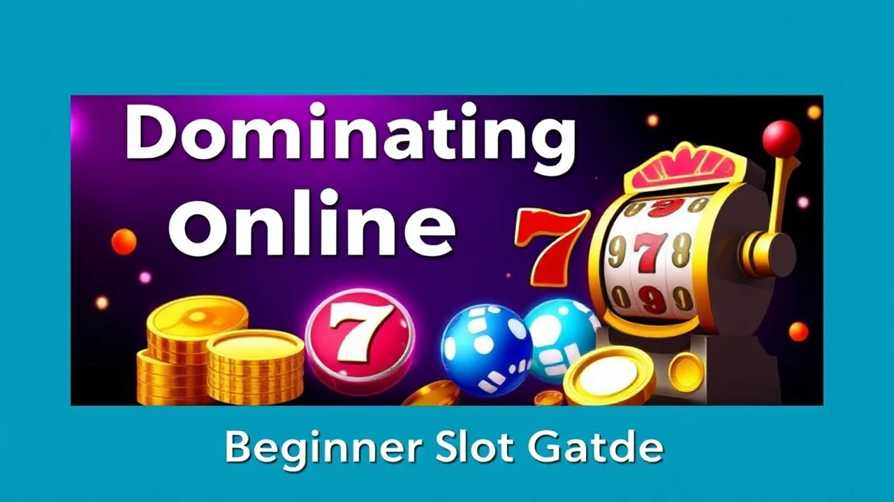 Dominating Online Slot Games: Beginner's In-Depth Guide